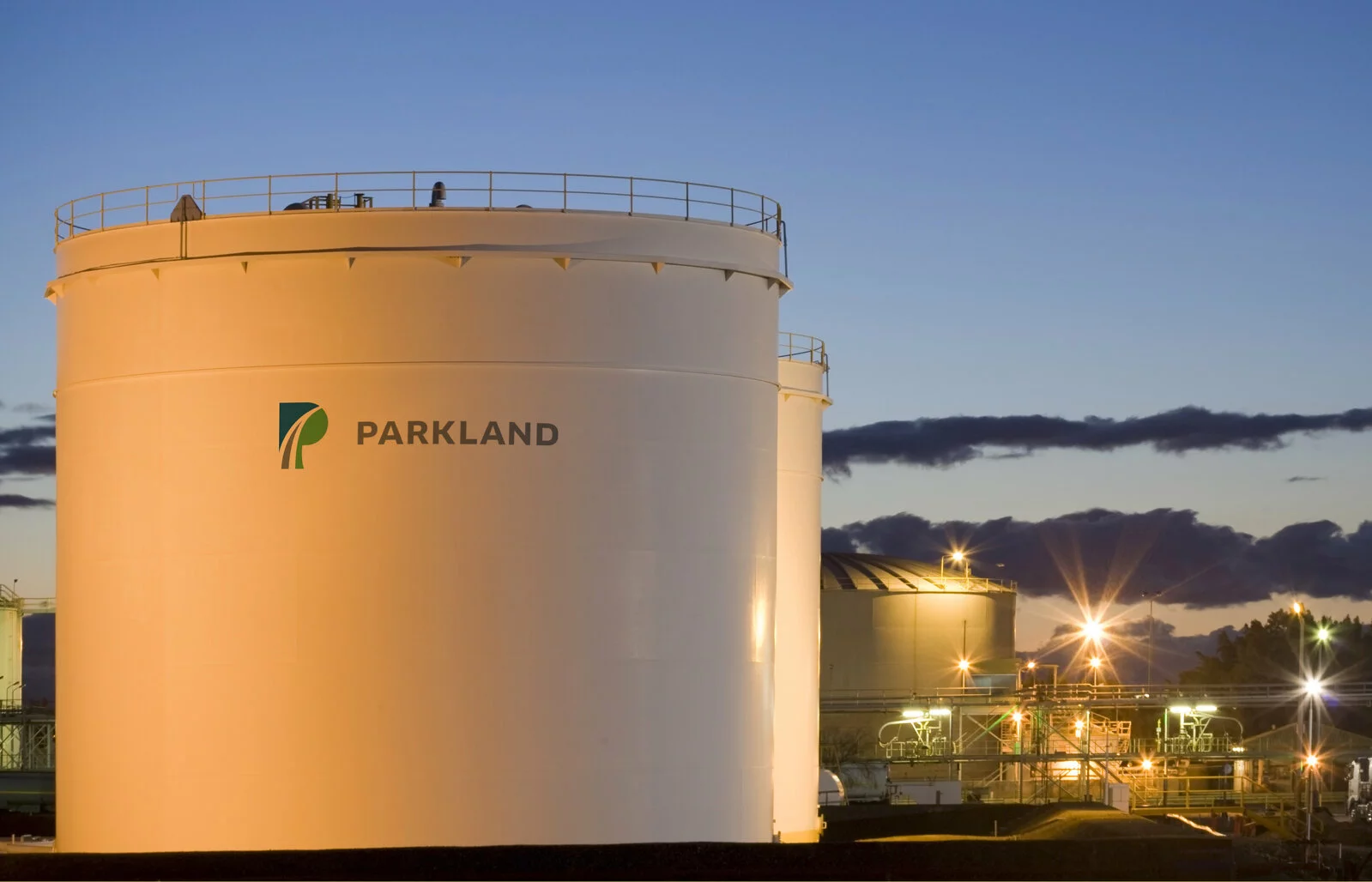 Parkland fuel storage.