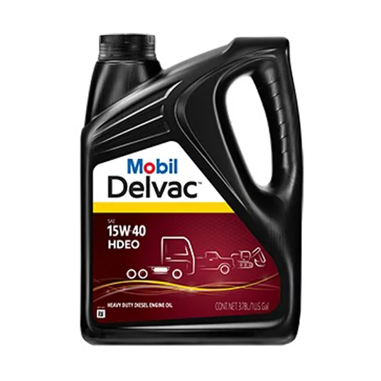 Tank of Mobil heavy duty engine oil sold by Rhinehart Oil.