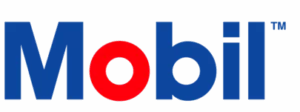 Mobil company logo.